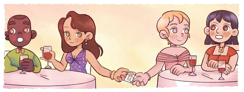 Concept art for the video game RSVP